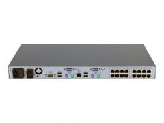 AF617A | HP | 0x2x16-Port Analog KVM Server Console Switch PS/2 RJ-45 G2 1U 2 Local Users Stackable
