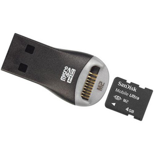 SDMSM2Y-4096-A11M | Sandisk | 4Gb Ultra Mem Stick M2 W/ Mobilemate Usb Rdr