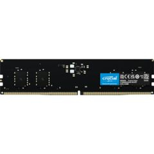CT8G48C40U5 | CRUCIAL TECHNOLOGY |CRUCIAL 8Gb Ddr5 4800 Mhz Udimm Memory Module CT8G48C40U5 | CRUCIAL TECHNOLOGY |CRUCIAL 8Gb Ddr5 4800 Mhz Udimm Memory Module