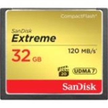 SDCFXS2-032G-G46 | Sandisk | Extreme 32Gb 800X Compactflash (Cf) Memory Card