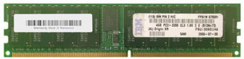 30R514606 | IBM | 4Gb Ddr2 Registered Ecc Pc2-3200 400Mhz 2Rx4 Memory