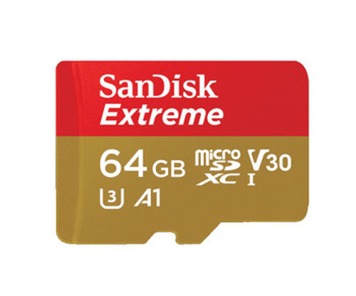 SDSQXVF-064G-CN6AA | Sandisk | Extreme 64Gb Class 10 Microsdxc Uhs-I Flash Memory Card For Action Cameras