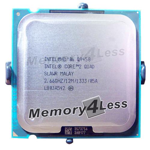 SLAWR | Intel | Core 2 Quad Q9450 2.66Ghz 1333Mhz Fsb 12Mb L2 Cache Socket Lga775 Desktop Processor