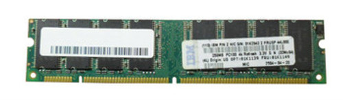01K2942 | IBM | 256Mb Sdram Non Ecc Pc-133 133Mhz Memory