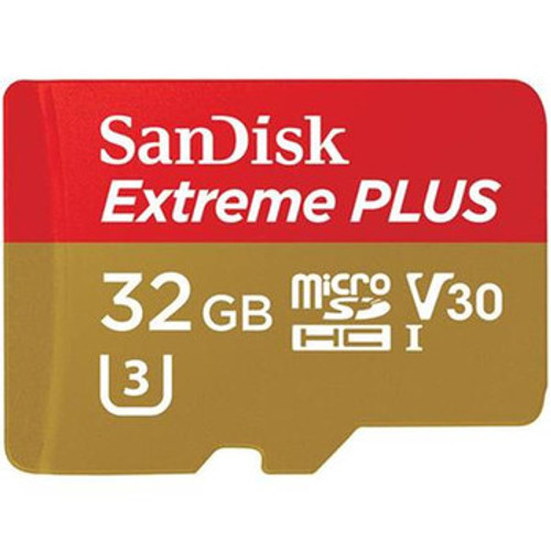 SDSQXBG-032G-ANCMA | Sandisk | Extreme Plus 32Gb Class 10 Microsdhc Uhs-I Flash Memory Card