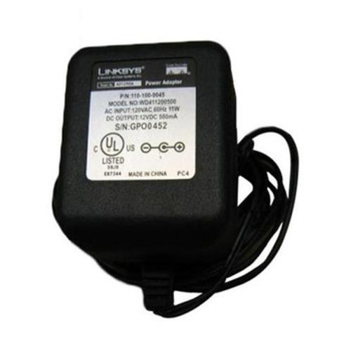 110-100-0045 | Linksys | 120Vac 60Hz 11W Ac Adapter