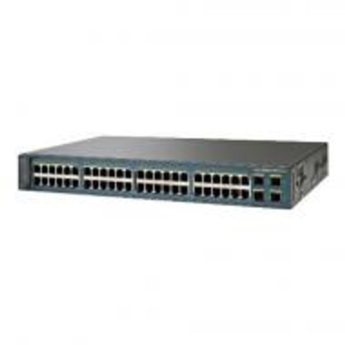 WS-C3560V2-48PS-S | Cisco | Catalyst 48-Port 10/100 Layer-3 Managed Fast Ethernet Switch