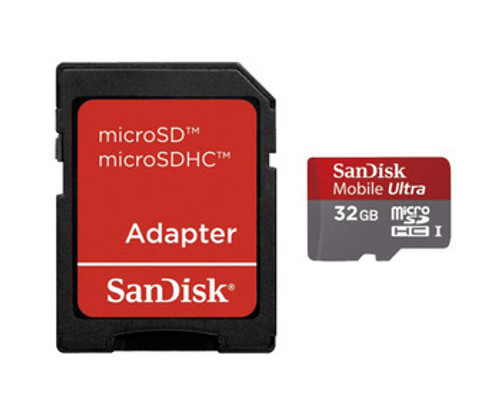 SDSDQY-032G-U46A | Sandisk | 32Gb Mobile Ultra Transflash Microsdhc Class 6 Uhs-I Memory Card With Adapter