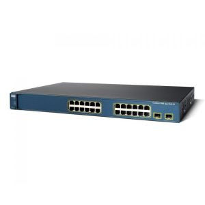 WS-C3560G-24PS-S | Cisco | Catalyst 3560-G 24-Ports 10/100/1000 PoE + 4 SFP Switch
