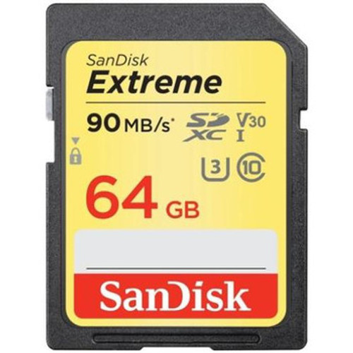SDSDXVE-064G-GNCIN | Sandisk | Extreme 64Gb Class 10 Sdxc Uhs-I Flash Memory Card