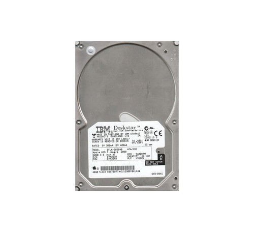 07N3538 | IBM | Deskstar 40Gv 41.1Gb 5400Rpm Ata-100 512Kb Cache 3.5-Inch Hard Drive