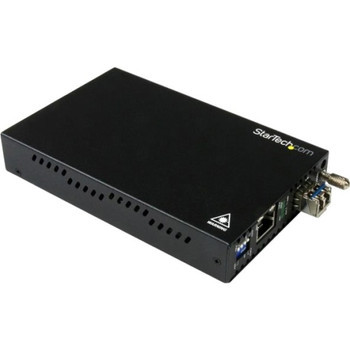 ET91000SM10 | Startech | Gigabit Ethernet Copper-To-Fiber Media Converter Sm Lc 10 Km Ethernet Media Converter Gbe Converter