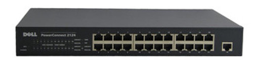 03N437 | DELL | PowerconNECt 2124 24-Ports Fast 10/100Baset + 1-Port 10/100/1000Baset Ethernet Network Switch