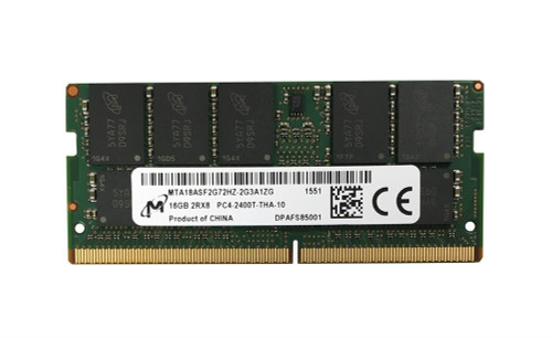 MTA18ASF2G72HZ-2G3 | Micron | 16Gb Pc4-19200 Ddr4-2400Mhz Ecc Unbuffered Cl17 260-Pin Sodimm 1.2V Dual Rank Memory Module