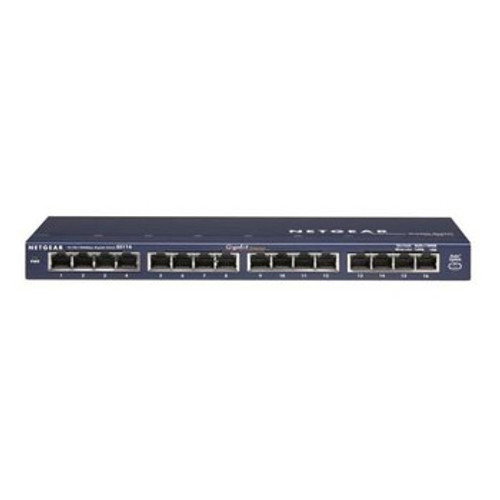 GS116NA | NETGEAR | Prosafe 16-Ports 10/100/1000Mbps Ethernet Gigabit Switch GS116NA | NETGEAR | Prosafe 16-Ports 10/100/1000Mbps Ethernet Gigabit Switch