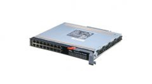 MU981 | Dell | M1000E 16-Port Ethernet Pass-Through Module For Poweredge MU981 | Dell | M1000E 16-Port Ethernet Pass-Through Module For Poweredge