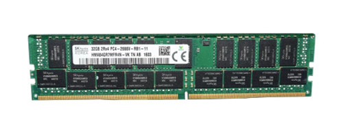HMA84GR7MFR4N-VKTN | Hynix | 32Gb Pc4-21300 Ddr4-2666Mhz Registered Ecc Cl19 288-Pin Dimm 1.2V Dual Rank Memory Module