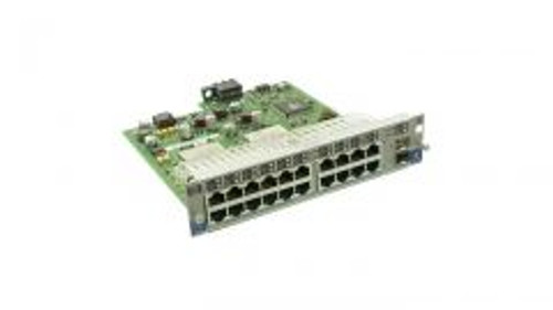 J4908A | HP | Procurve 4100Gl 20-Ports 1000Base-T, 2 X Sfp (Mini-Gbic) Gigabit Ethernet Switch Expansion Module J4908A | HP | Procurve 4100Gl 20-Ports 1000Base-T, 2 X Sfp (Mini-Gbic) Gigabit Ethernet Switch Expansion Module