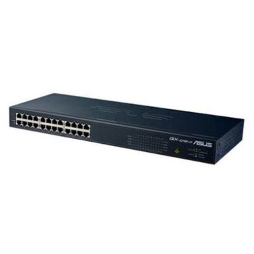 GX-D1241 | ASUS | 24-Ports Rj-45 1Gbps 1000Base-T Gigabit Unmanaged Switch GX-D1241 | ASUS | 24-Ports Rj-45 1Gbps 1000Base-T Gigabit Unmanaged Switch
