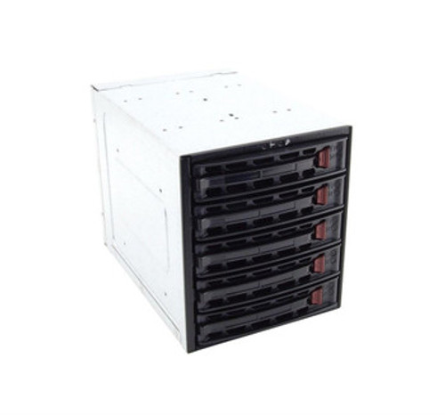 CSE-M35TQ | SUPERMICRO | Mobile Rack Enclosure Storage Enclosure 5 X 3.5 1/3H Front Accessible Hot-Swappable Sas External Black"