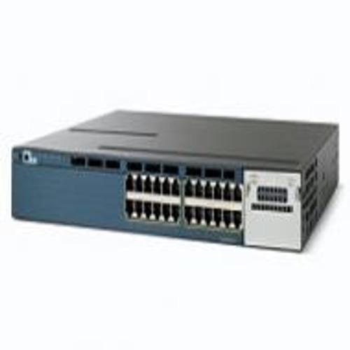 WS-C3560X-24P-L | CISCO | Catalyst 3560 Series Ethernet Switch 24-Ports 2 Slot 24 10/100/1000Base-T 2 X Network Module