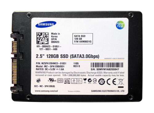 MZ5PA128HMCD-010D1 | Samsung | 470 Series 128Gb Mlc Sata 3Gbps 2.5-Inch Internal Solid State Drive (Ssd)