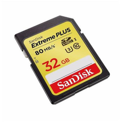SDSDXSF-032G-ANC | Sandisk | Extreme Plus 32Gb Class 10 Secure Digital High Capacity (Sdhc) Uhs-I Flash Memory Card