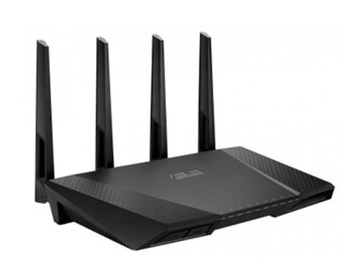 RT-AC87U-DDO | ASUS | Dual-Band 4X4 Ac2400 Wifi 4-Ports Gigabit Router With Aiprotection Powered By Trend MICRO RT-AC87U-DDO | ASUS | Dual-Band 4X4 Ac2400 Wifi 4-Ports Gigabit Router With Aiprotection Powered By Trend MICRO
