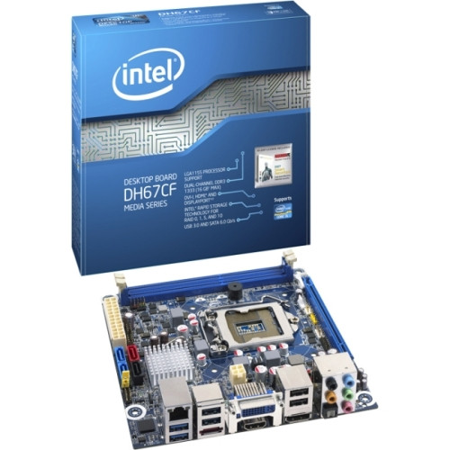BLKDH67CFB3 | Intel | Desktop Motherboard Dh67Cf Ih67 Express Chipset Socket H2 Lga1155 Mini Itx 1 X Processor Support (1 X Single Pack)
