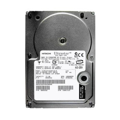 08K0332 | IBM | 73Gb 10000Rpm Ultra 320 Scsi 3.5 8Mb Cache Ultrastar Hard Drive"
