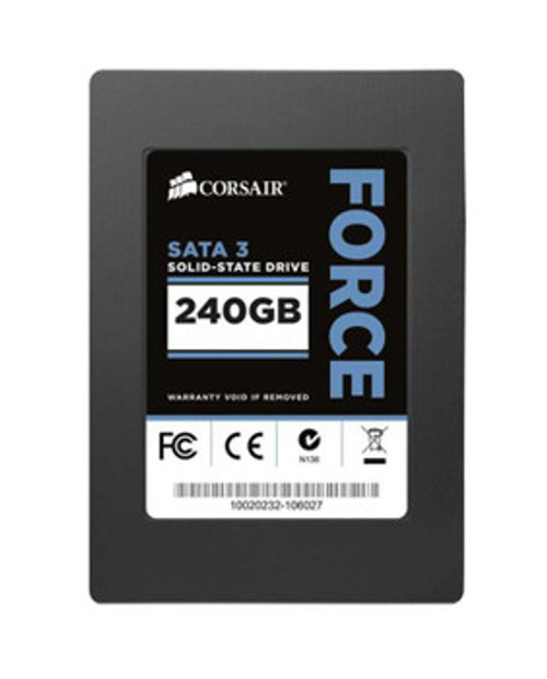 2485228 | CORSAIR | Force 3 Series 240Gb Mlc Sata 6Gbps 2.5-Inch Internal Solid State Drive (Ssd)