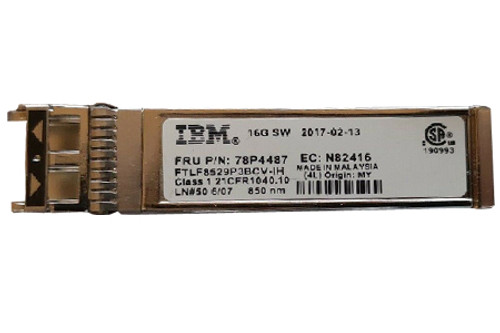 78P3948 | IBM | Sfp+ 16G Fibre Channel Shortwave Transceiver