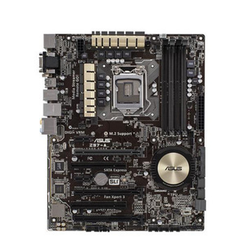 90MB0L60M0AAY0 | ASUS | Z97-A Socket LGa 1150 INTEL Z97 Chipset 5Th/ New 4Th/4Th GenerATIon Core I7 / I5 / I3 / Pentium / Celeron Processors Support Ddr3