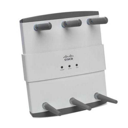 AIR-AP1252AG-E-K9-US | CISCO | 802.11A/G/N-D2.0 2.4/5Ghz Mod Auto Access Point 6 Rp-Tnc Ets