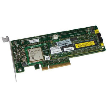 447029-001L | HP | Smart Array P400 Pci-Express 8-Channel Serial Attached Scsi (Sas) Raid Controller Card With 512Mb Bbwc (Battery Backed Write Cache)