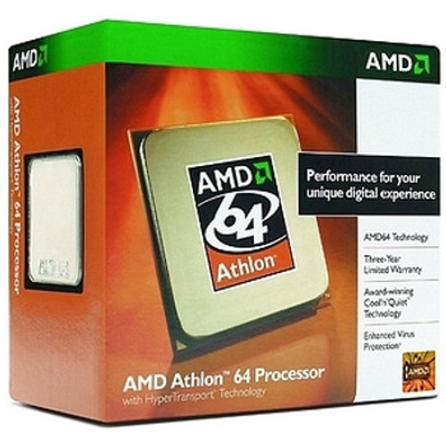 ADA3200BOX | AMD | Athlon 64 3200+ 2.00Ghz 2.00GT/S 512Kb L2 Cache Socket 939 Processor