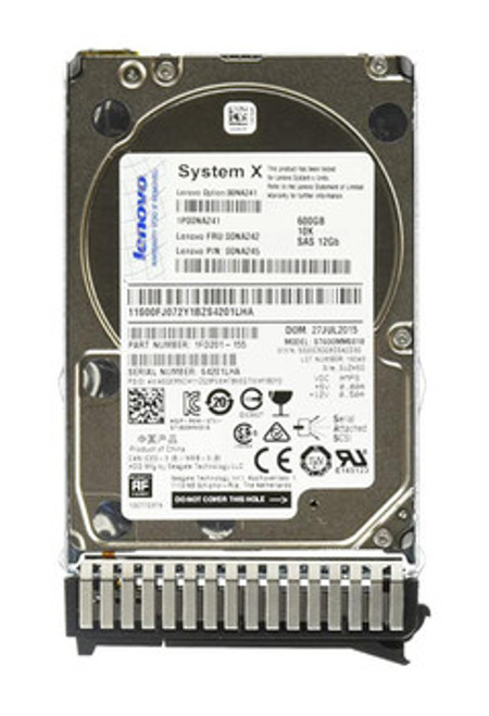 01GV050 | LENOVO | 600Gb 10000Rpm Sas 12Gbps (512N) 2.5-Inch Internal Hard Drive