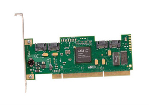 LSI00033FSAS3041XRKIT | Lsi | Logic Sas3041X-R 4-Port Sas 3Gbps / Sata 3Gbps 64-Bit 133Mhz Pci-X Md2 Low Profile Raid 0/1/1E/10E Controller Card Kit