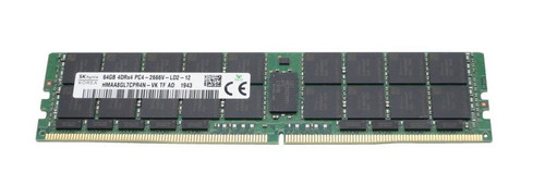 HMAA8GL7CPR4N-VKTF | Hynix | 64Gb Pc4-21300 Ddr4-2666Mhz Registered Ecc Cl19 288-Pin Load Reduced Dimm 1.2V Quad Rank Memory Module