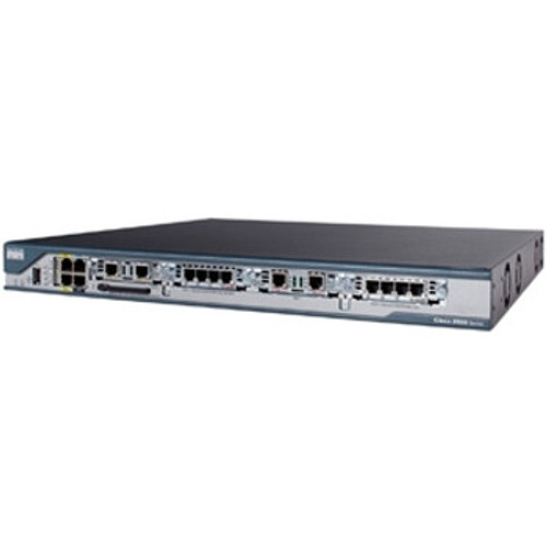 C2801SEC/K9-U-SRST | CISCO | 2801 2-Port 9-Slots Rack-Mountable Integrated Service Router C2801SEC/K9-U-SRST | CISCO | 2801 2-Port 9-Slots Rack-Mountable Integrated Service Router