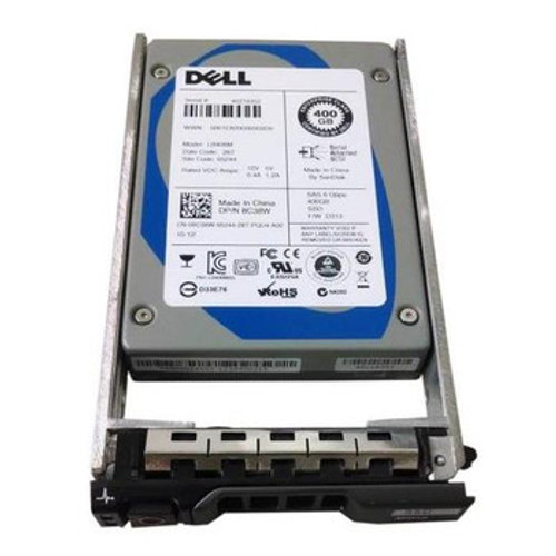 08C38W | Dell | 400Gb Slc Sas 6Gbps 2.5-Inch Internal Solid State Drive (Ssd) 08C38W | Dell | 400Gb Slc Sas 6Gbps 2.5-Inch Internal Solid State Drive (Ssd)