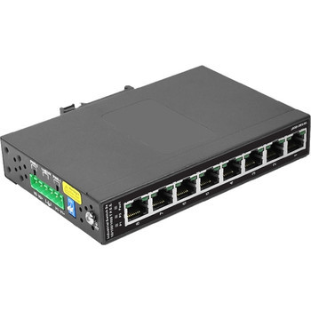 ID-SW0011-S1 | SIIG | Cyberx Indstl 8Port 10/100/1000 Poe+ Gigabit Ethernet Switch