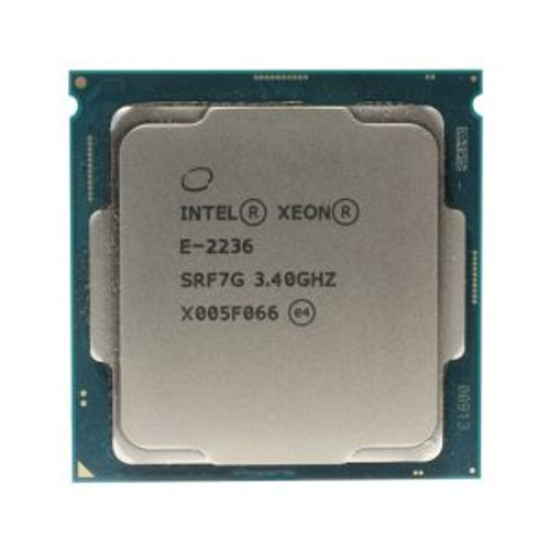SRF7G | Intel | Xeon E-2236 6-Core 3.40Ghz 12Mb L3 Cache Socket Fclga1151 Processor