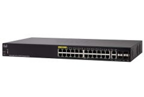 SF350-24MP-K9 | CISCO | Sf350-24Mp 24-Port X 100Base-Tx Rj-45 Poe+ L3 Managed 1U Rack-Mountable Switch