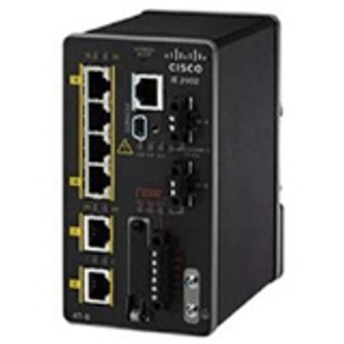 IE-2000-4T-G-B | CISCO | 6-Ports Rj-45 10/100/1000Base-T Manageable Layer2 Desktop And Rail-Mountable Ethernet Switch