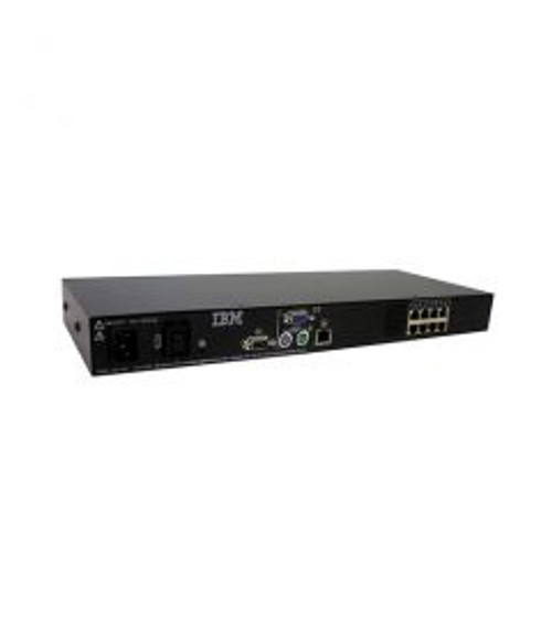 17351LX | IBM | 1X8 Console Switch Kvm Switch Cat5 8 Ports