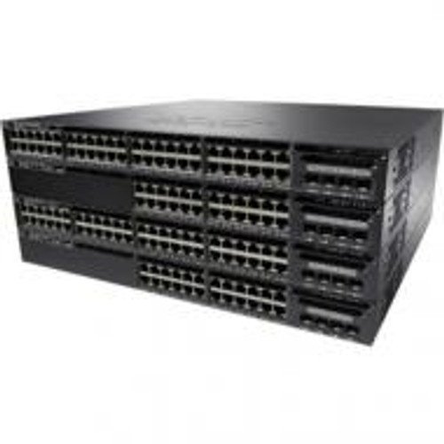 WS-C3650-24PD-S | Cisco | Catalyst 3650 24-Ports 10/100/1000Mbps PoE+ 2x 10G Uplink Port Rack-mountable Manageable Ethernet Switch