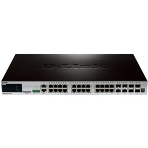DGS-3420-28TC-KIT | D LINK |Bogo Kit Dgs-3420-28Tc with Free Stacking Cable 28 Ports Manageable Gigabit Ethernet