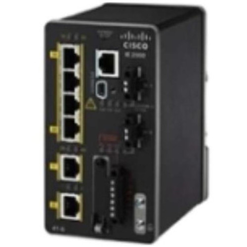 IE-2000-4T-L | CISCO | 4-Ports Rj-45 10/100Base-Tx Manageable Layer2 Rail-Mountable Desktop Ethernet Switch With 2X Sfp Expansion Slots