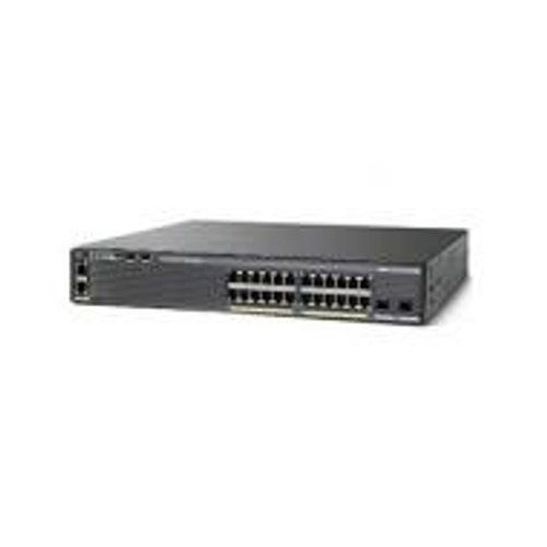 WS-C2960XR-24PS-I | CISCO | Catalyst 2960 X Series 24-Ports Ethernet 10/100/1000Mbps 4 X Sfp Gigabit Rack-Mountable Managed Ethernet Switch